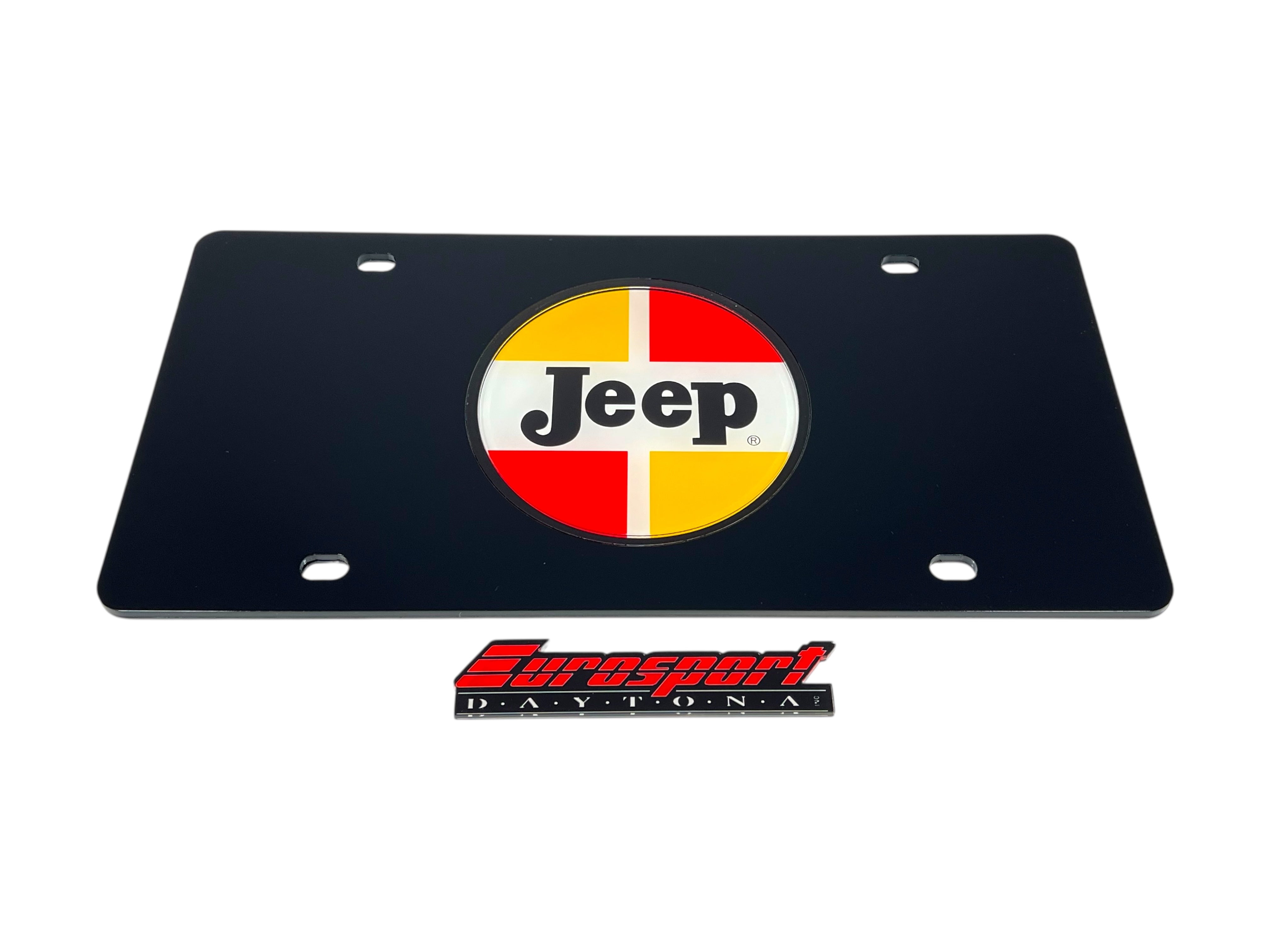 1963-1970 Jeep Classic Logo Acrylic License Plate