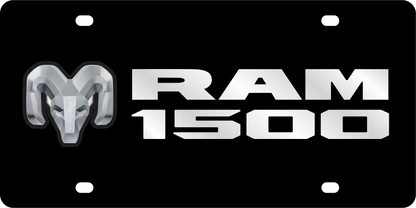 Ram 1500 Acrylic License Plate