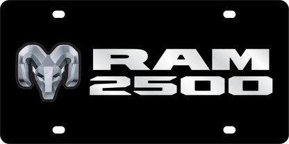 Ram 2500 Acrylic License Plate