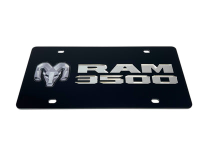 Ram 3500 Acrylic License Plate