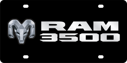 Ram 3500 Acrylic License Plate