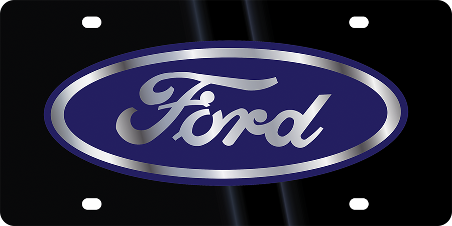 Ford Acrylic License Plate