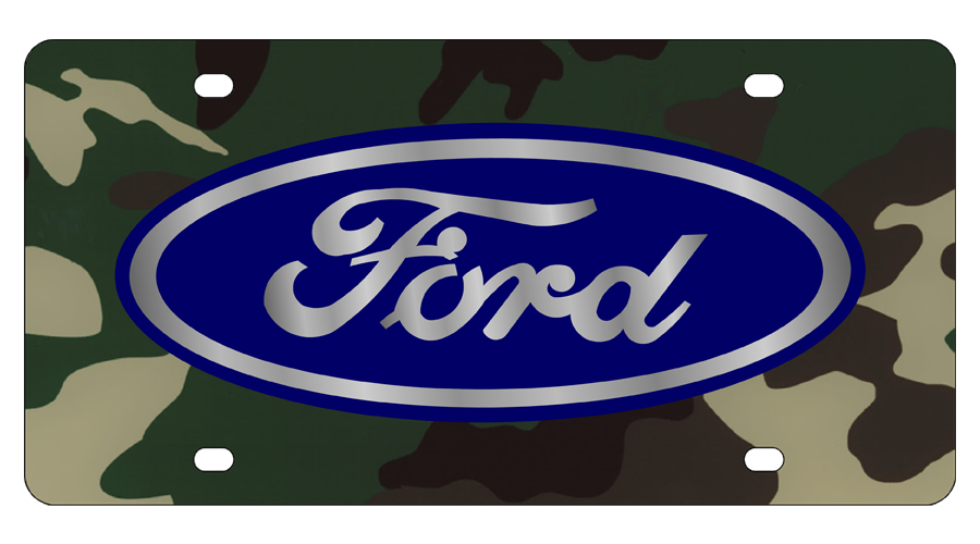 Ford Acrylic License Plate