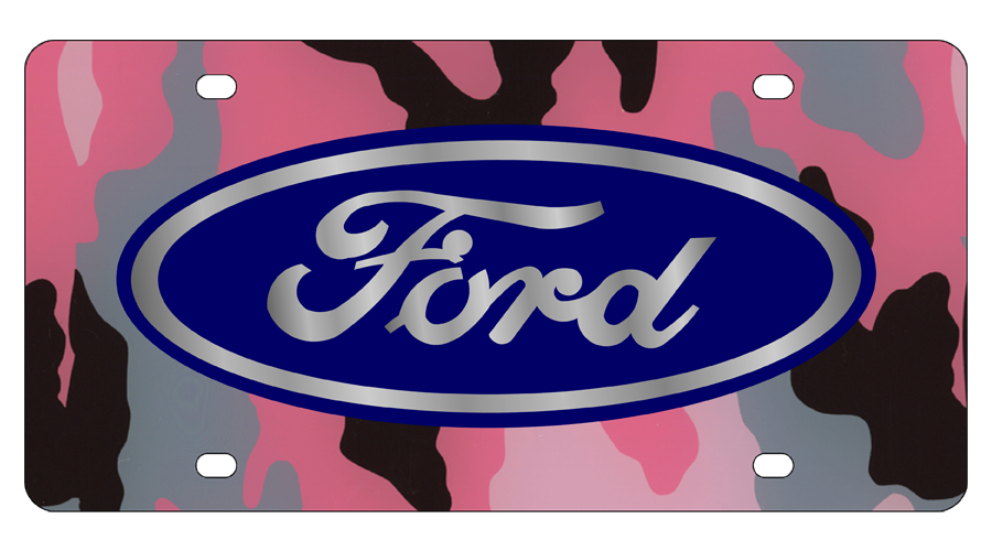 Ford Acrylic License Plate