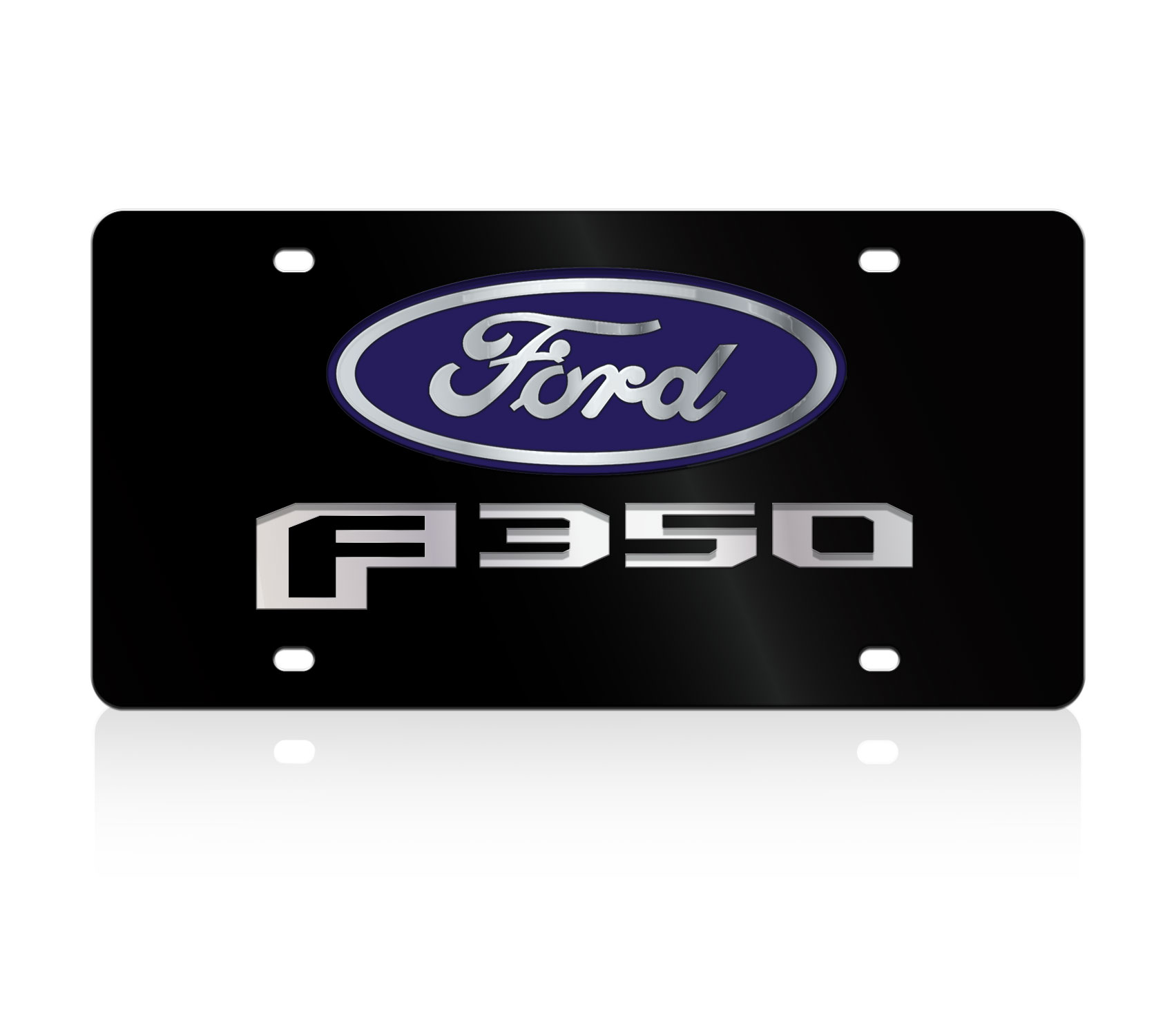 2017 Ford F-350 Acrylic License Plate