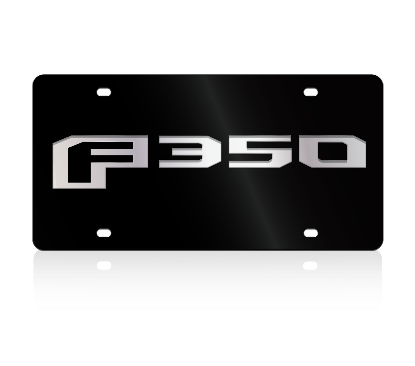 2017 Ford F-350 Acrylic License Plate