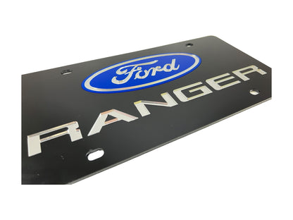 2018 Ford Ranger Acrylic License Plate