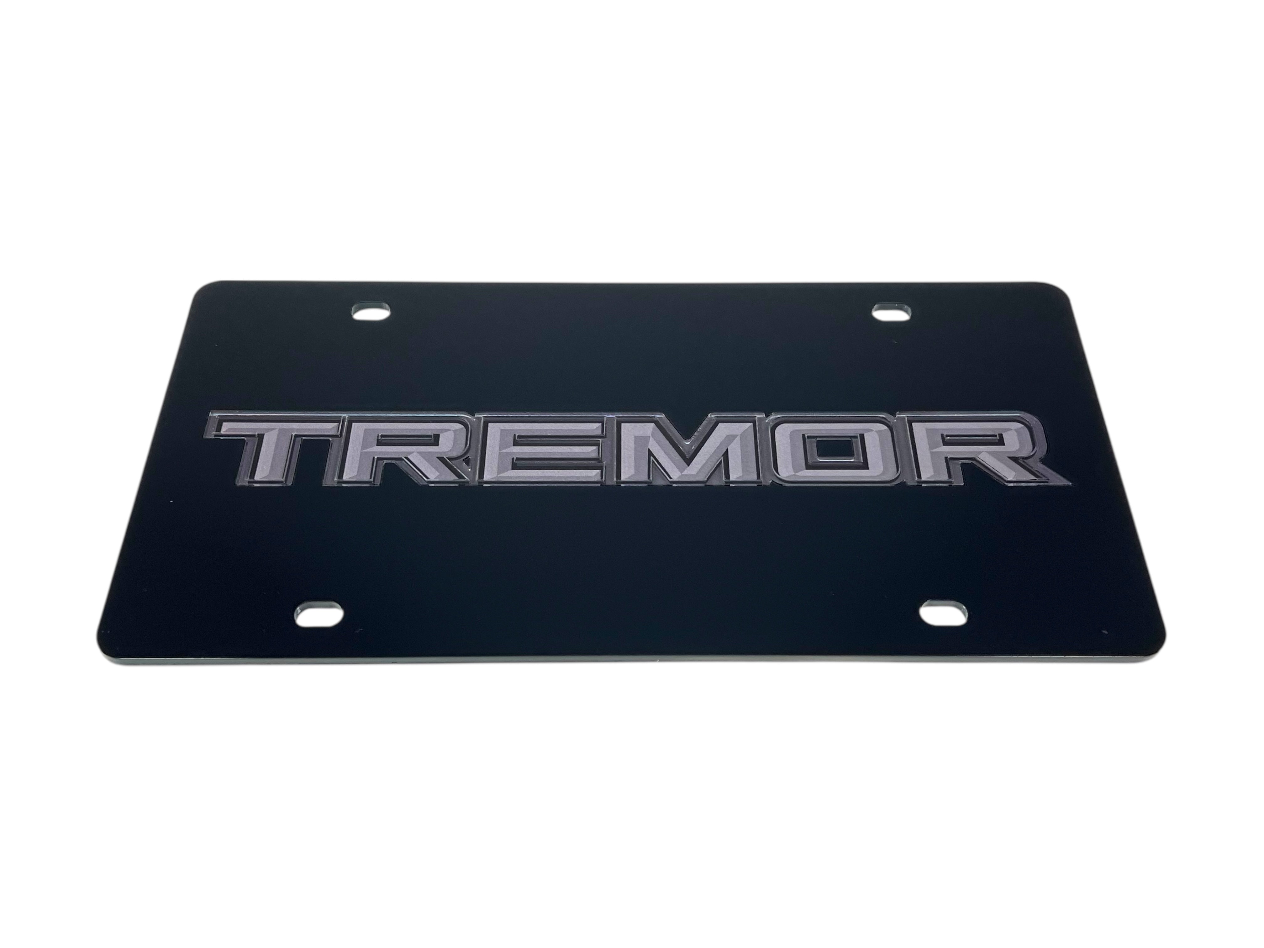 Ford Tremor Blacked Out Acrylic License Plate