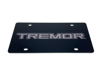 Ford Tremor Blacked Out Acrylic License Plate