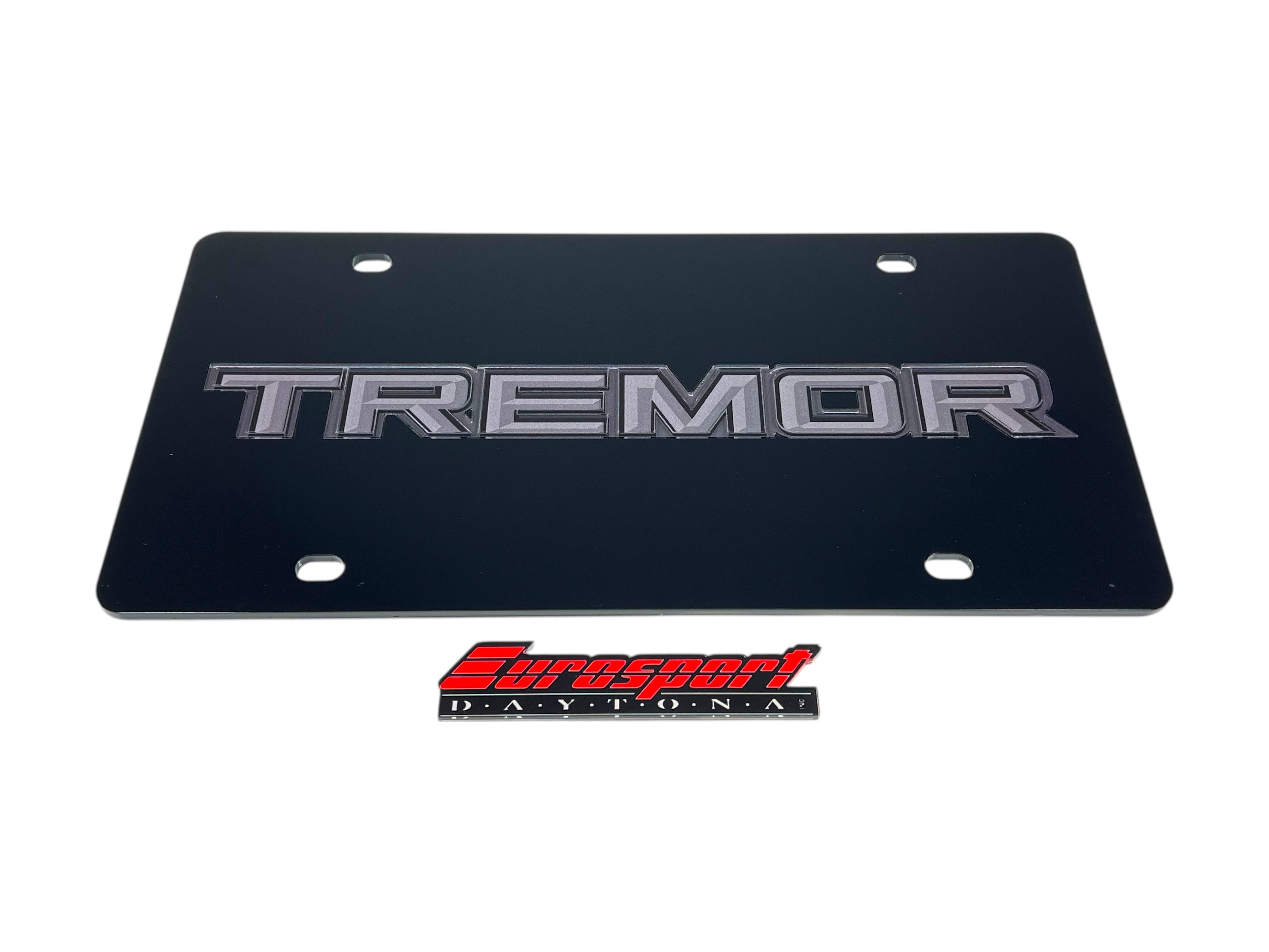 Ford Tremor Blacked Out Acrylic License Plate