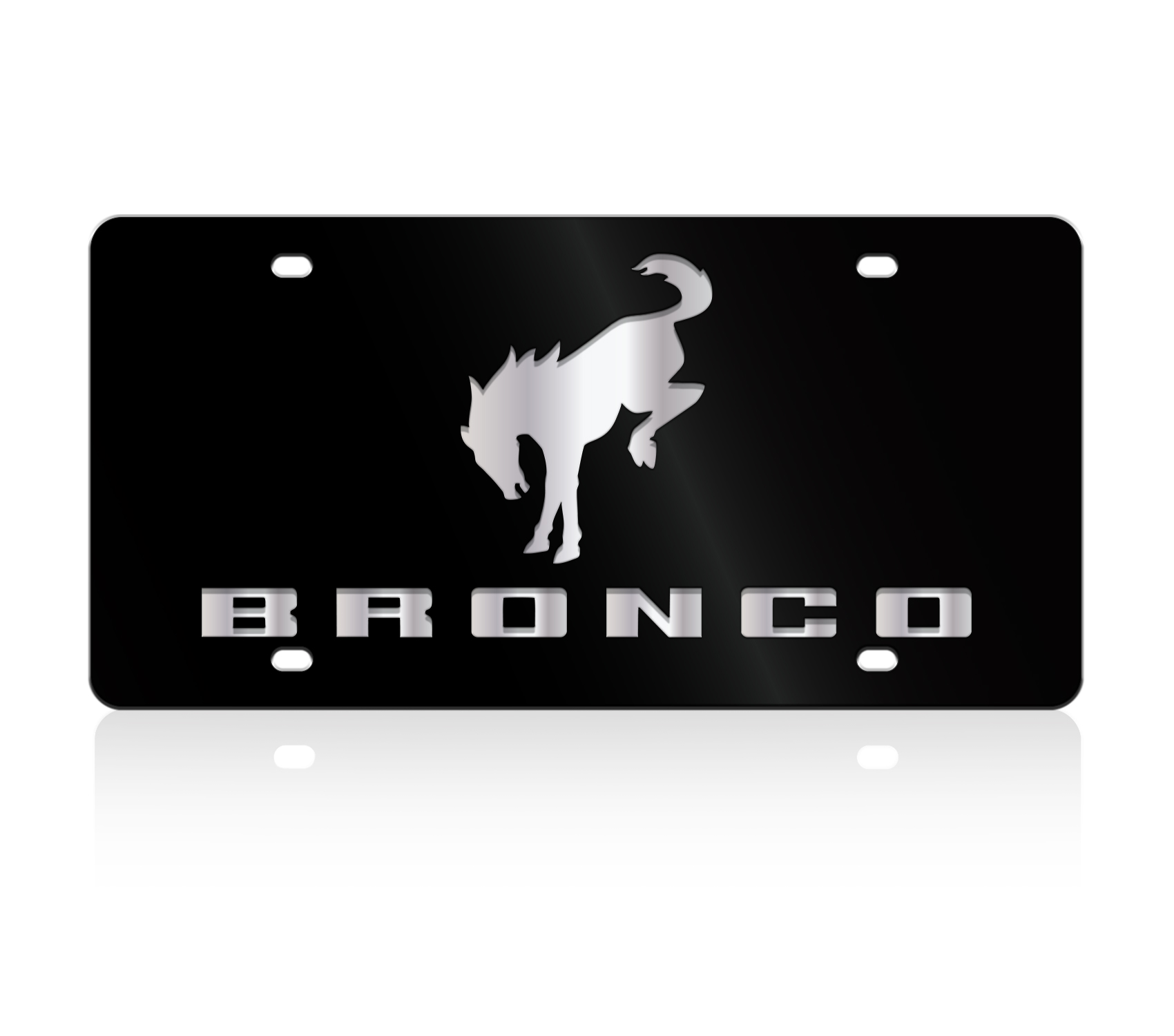 Ford Bronco Acrylic License Plate