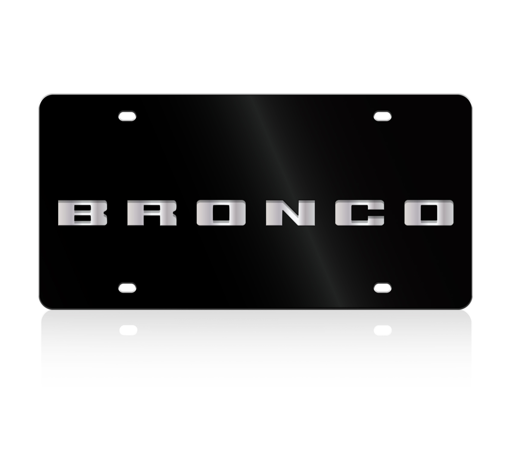 Ford Bronco Acrylic License Plate