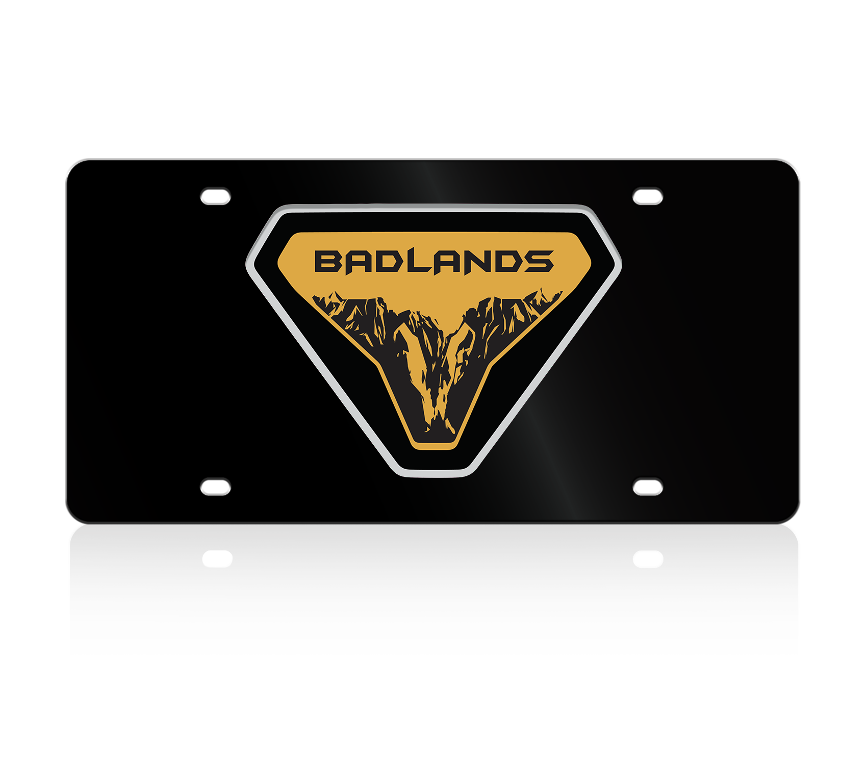 Ford Badlands Acrylic License Plate