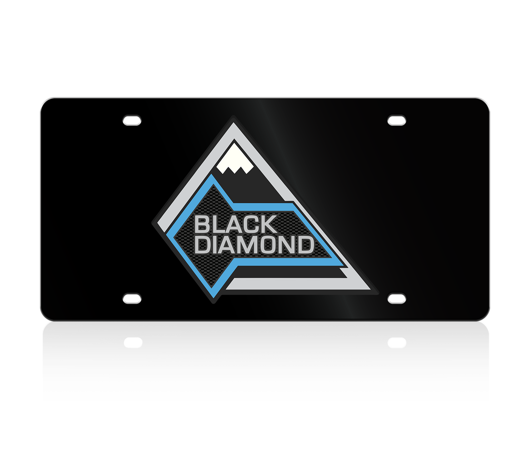 Ford Black Diamond Acrylic License Plate