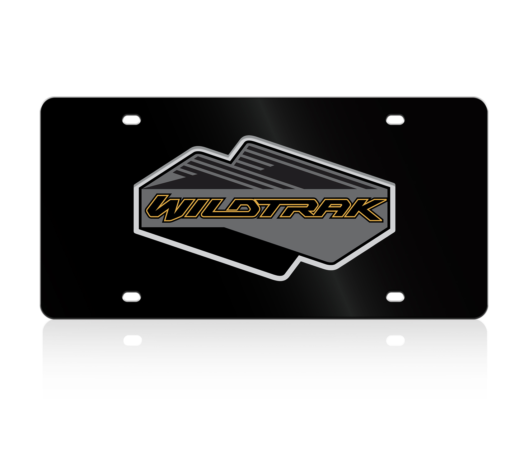 Ford Wildtrak Acrylic License Plate