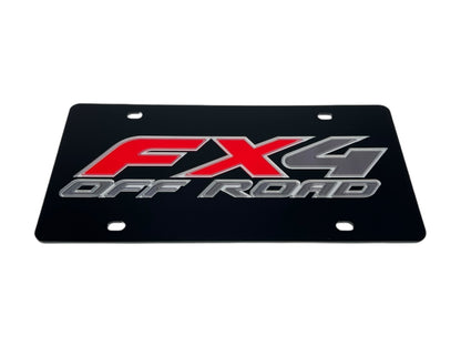 Ford FX4 Off Road Acrylic License Plate