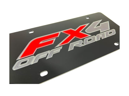 Ford FX4 Off Road Acrylic License Plate