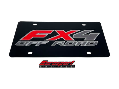 Ford FX4 Off Road Acrylic License Plate