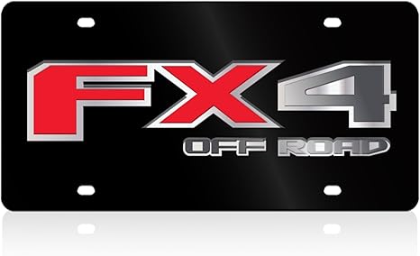 2015 FX4 Off Road Acrylic License Plate