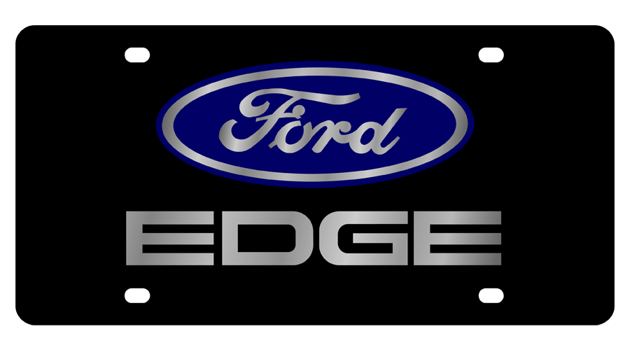 Ford Edge Acrylic License Plate