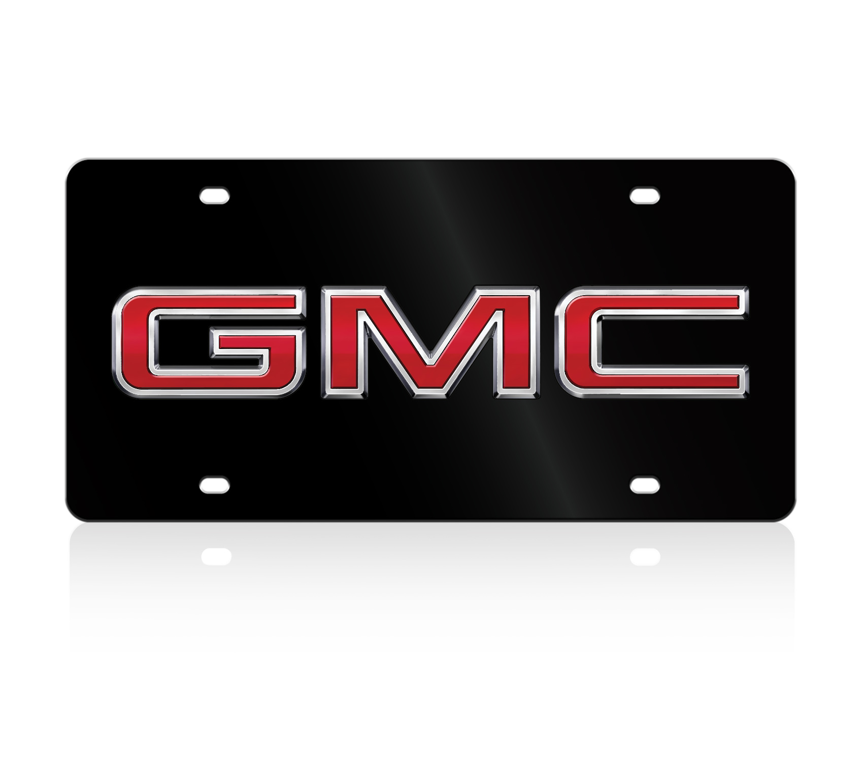 2019 GMC Acrylic License Plate