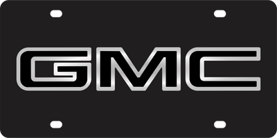GMC Acrylic License Plate