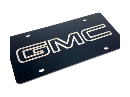 GMC Acrylic License Plate