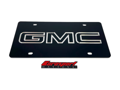 GMC Acrylic License Plate