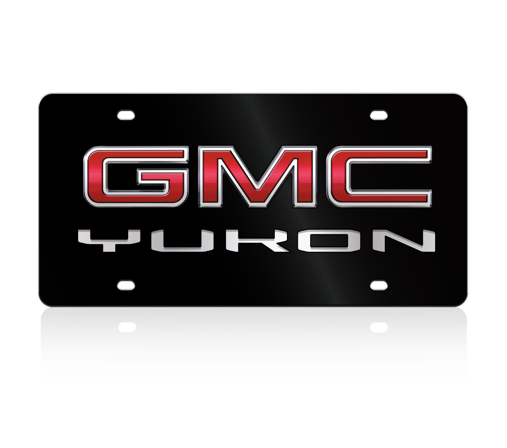 2019 GMC Yukon Acrylic License Plate