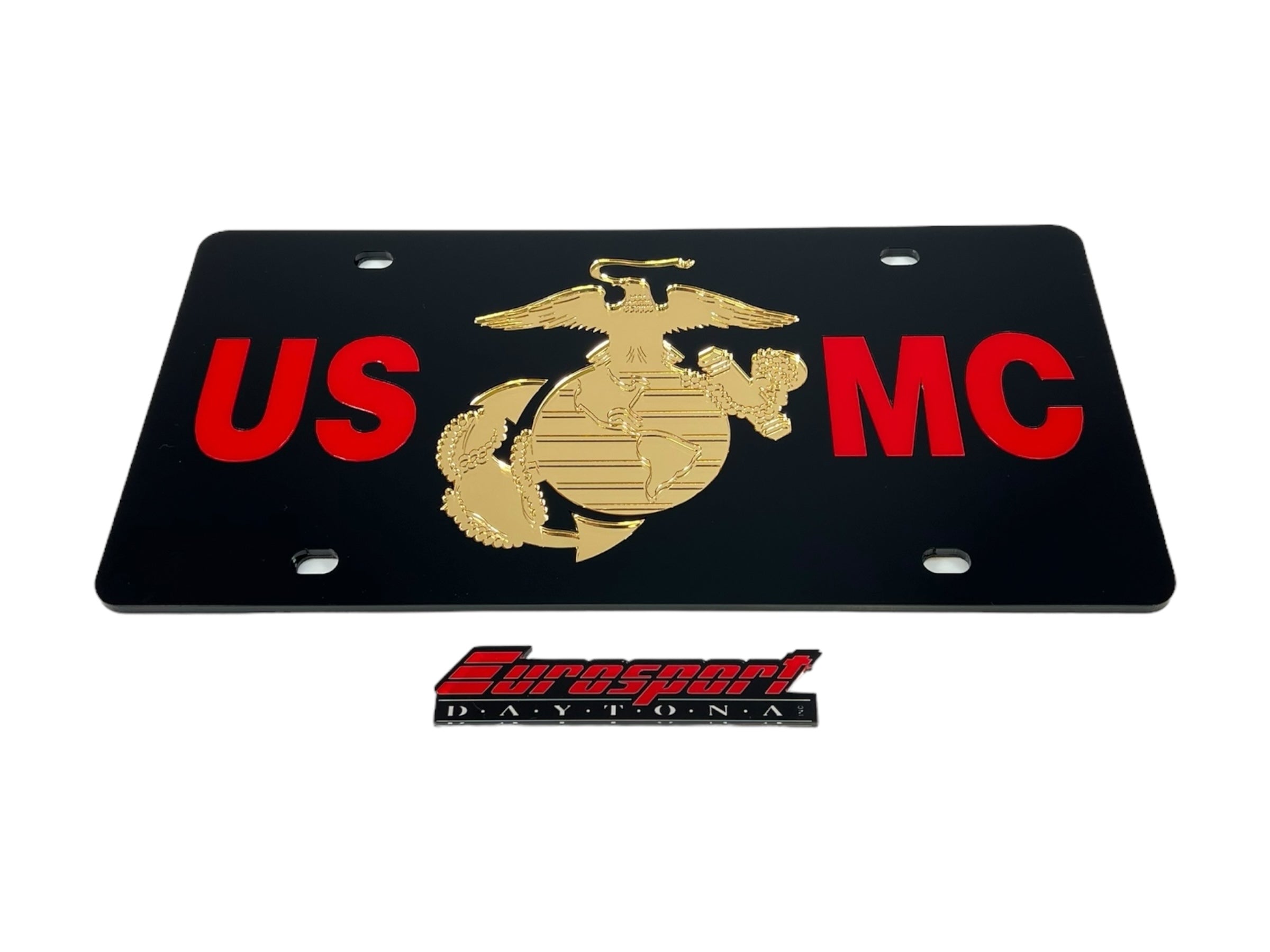 USMC Acrylic License Plate