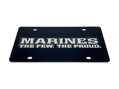 USMC Marines The Few The Proud Acrylic License Plate