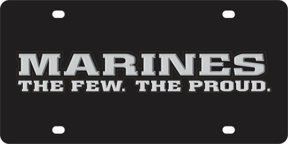 USMC Marines The Few The Proud Acrylic License Plate