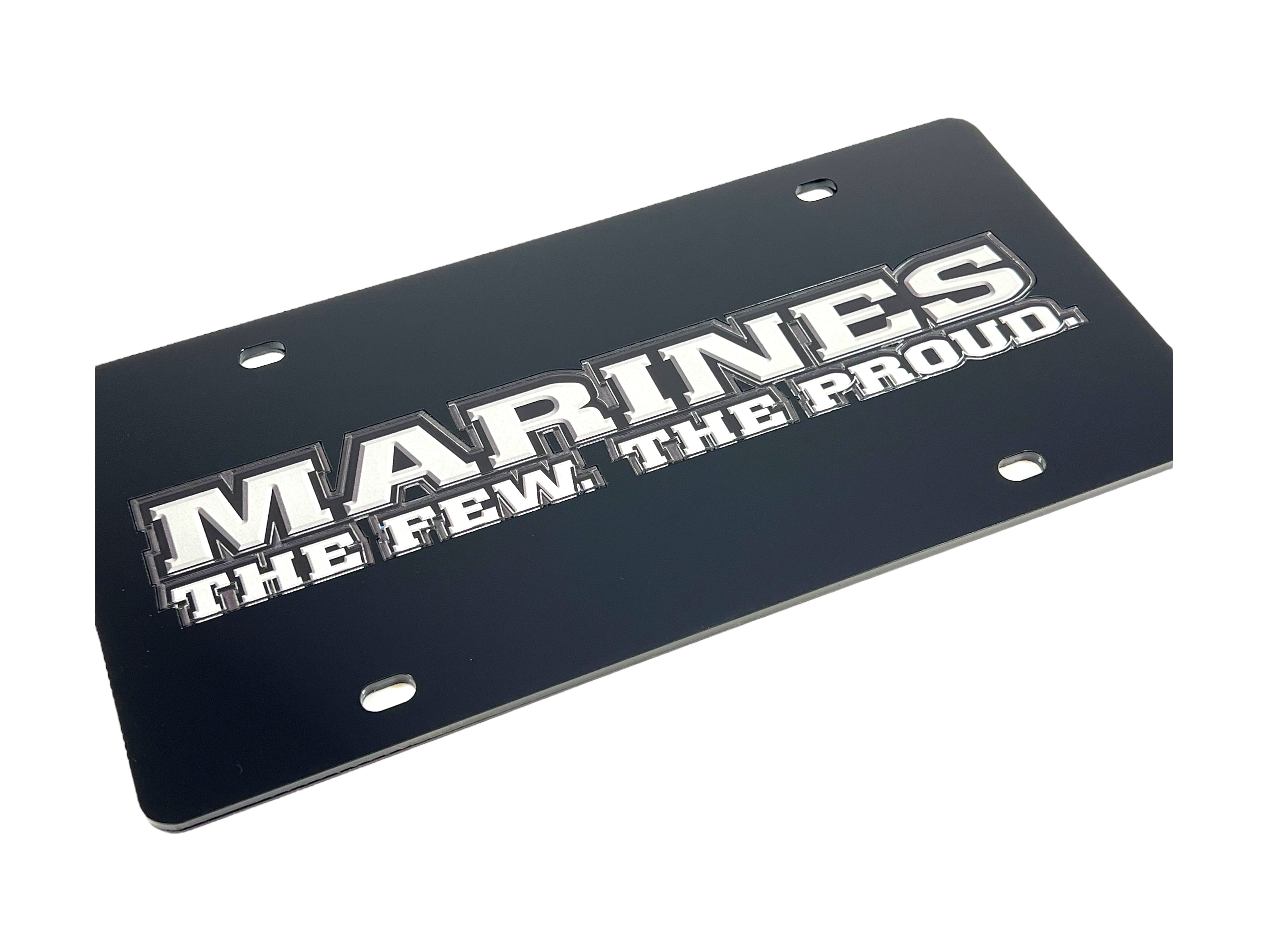 USMC Marines The Few The Proud Acrylic License Plate