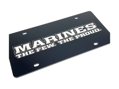 USMC Marines The Few The Proud Acrylic License Plate