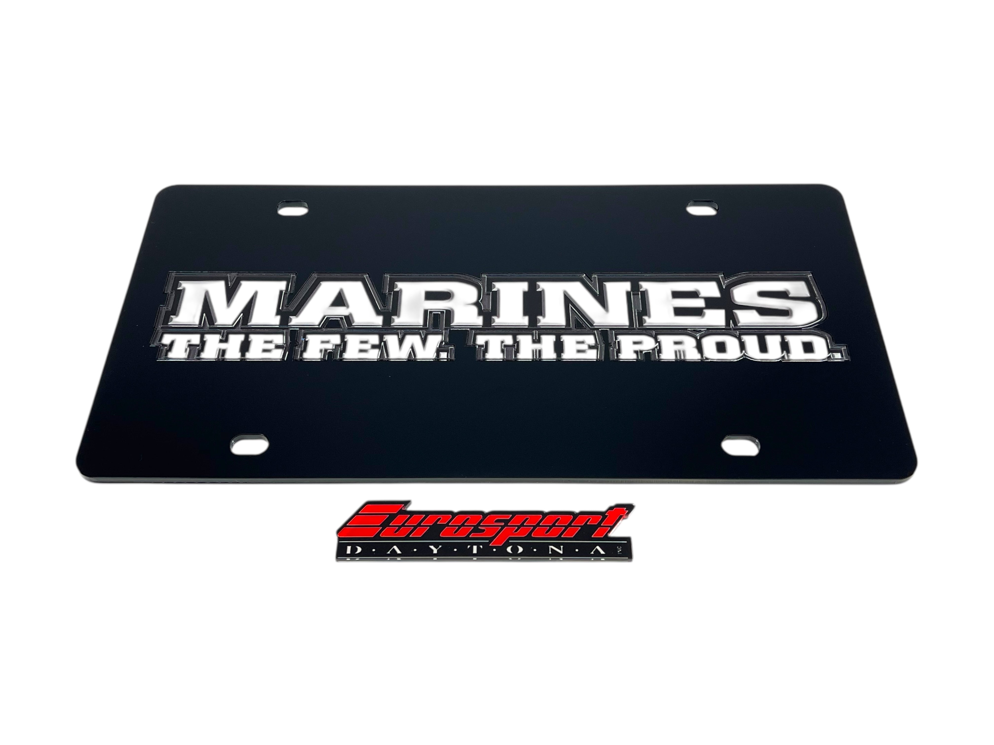 USMC Marines The Few The Proud Acrylic License Plate