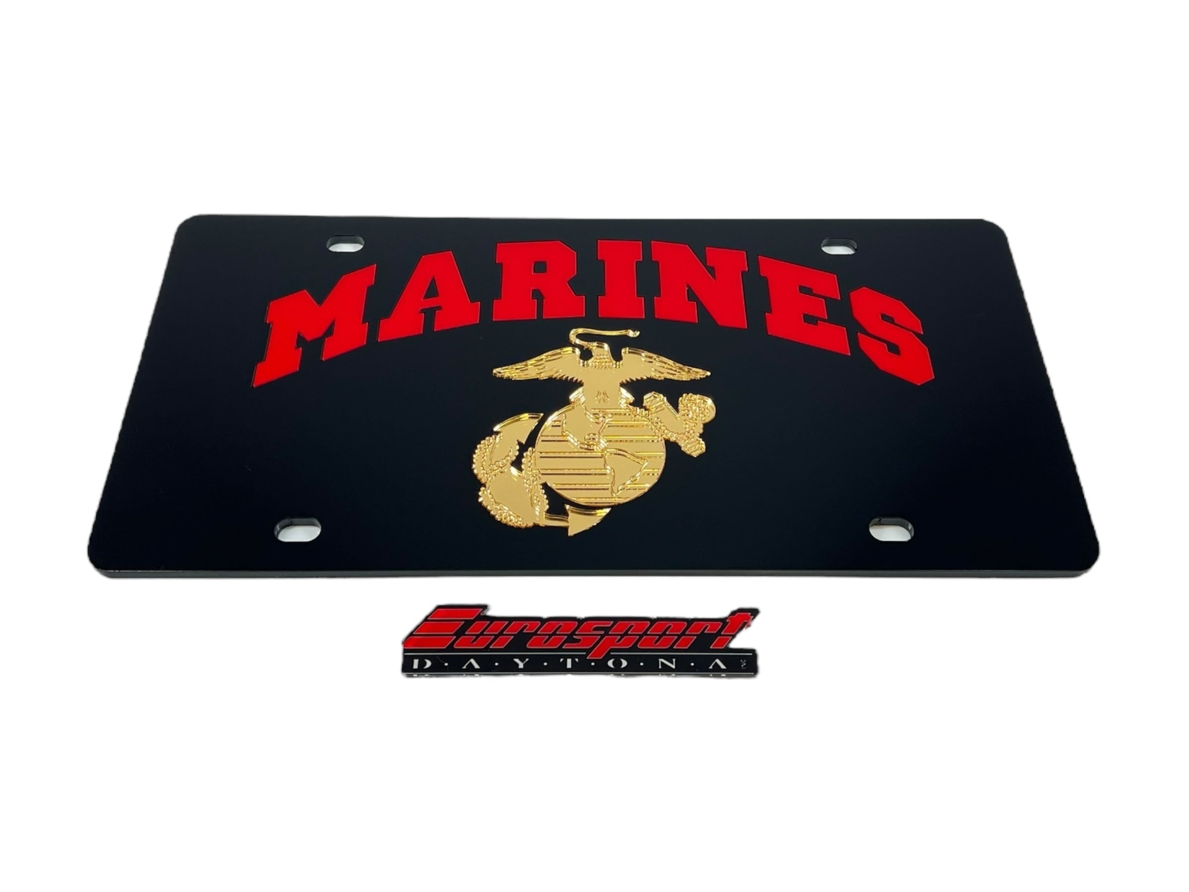 US Marines Acrylic License Plate