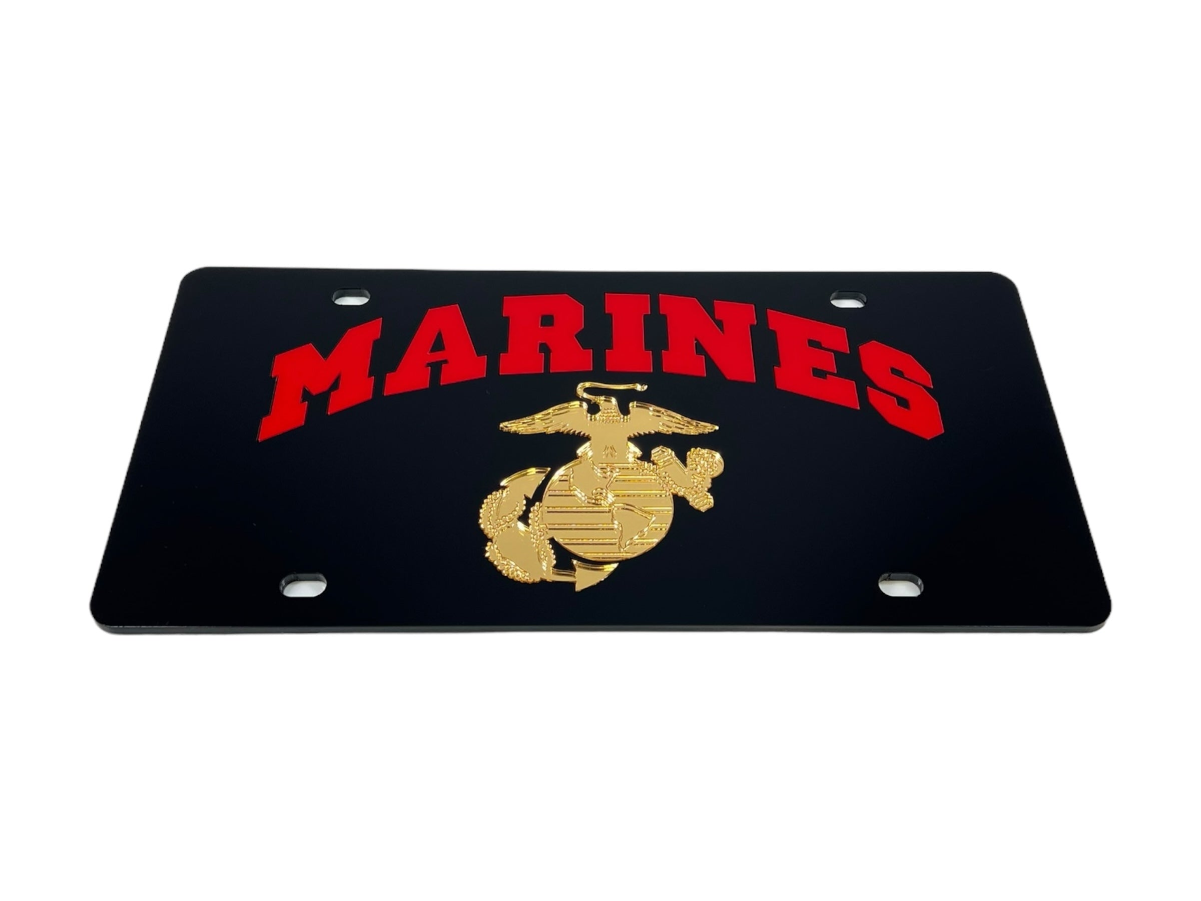 US Marines Acrylic License Plate