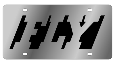 Fly Acrylic License Plate