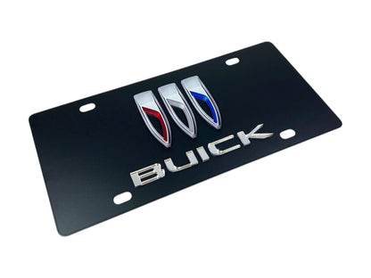 Buick Carbon Steel License Plate