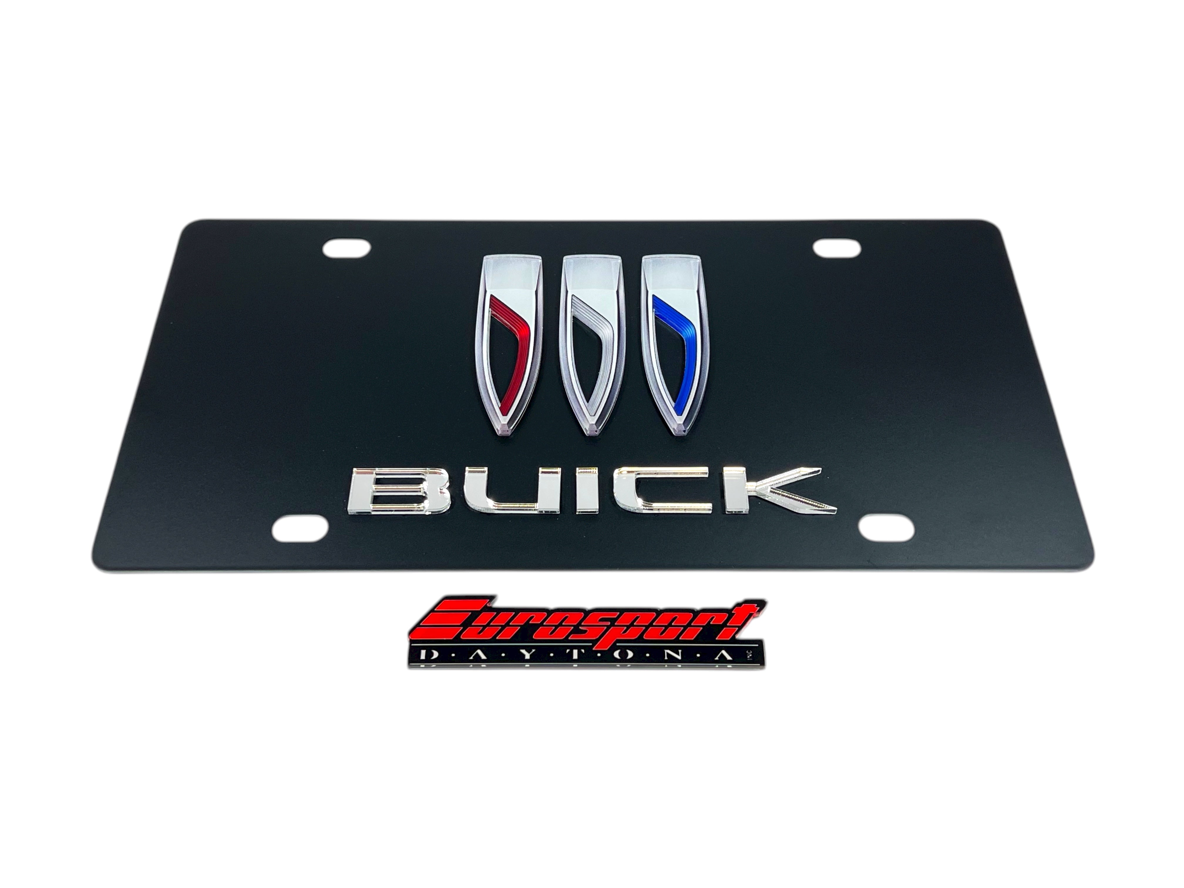 Buick Carbon Steel License Plate