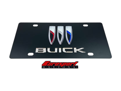 Buick Carbon Steel License Plate