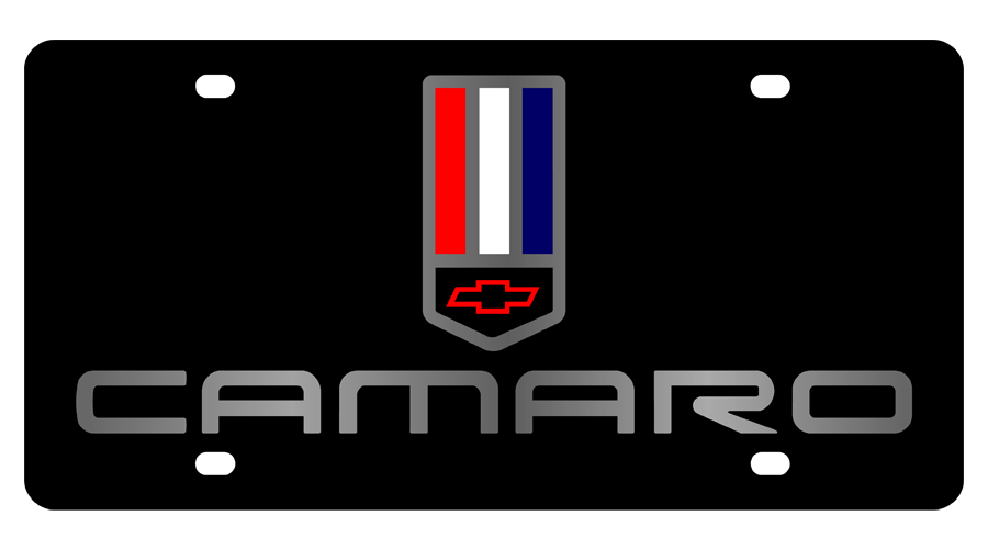 the logo for camaro