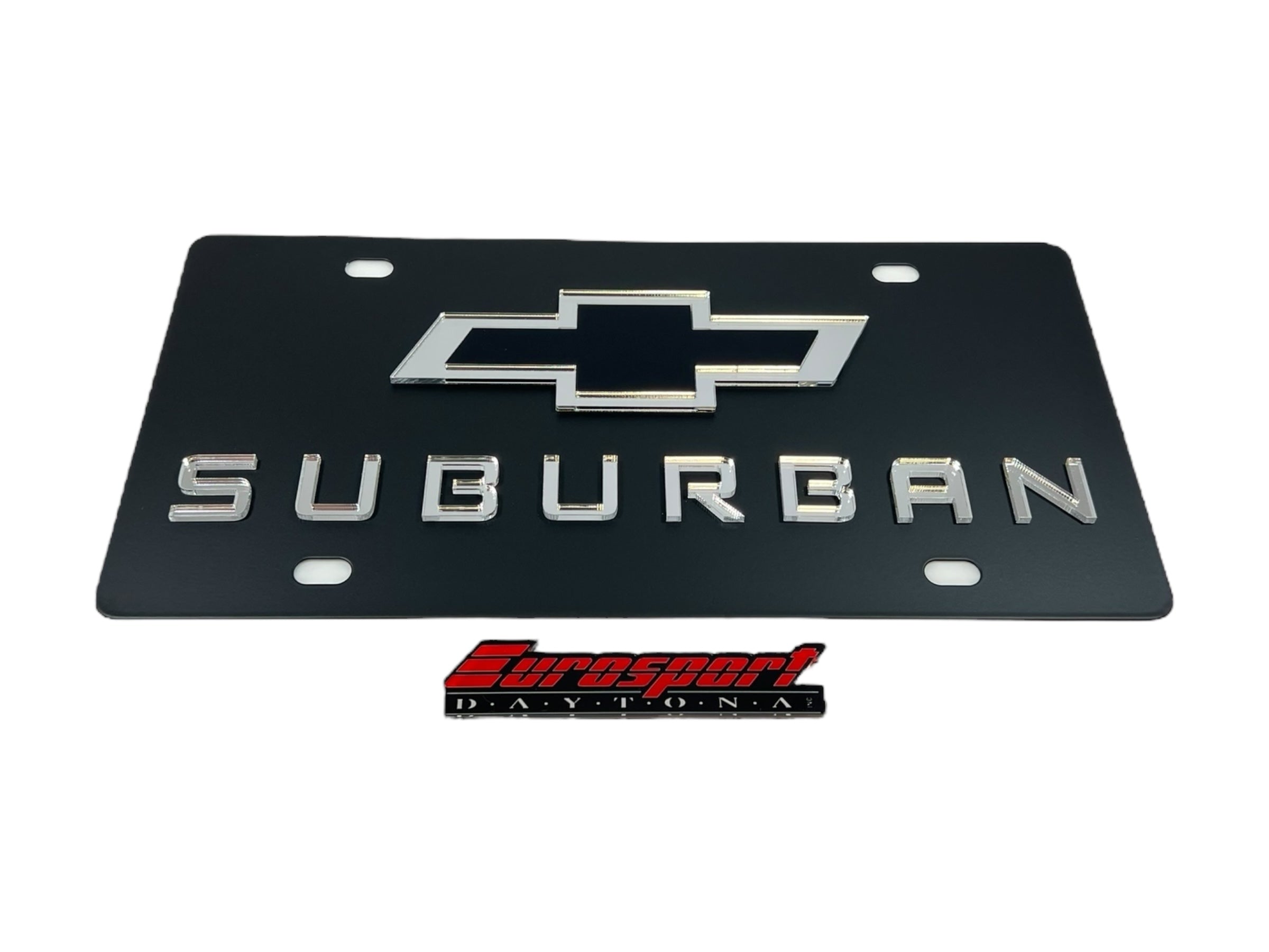 Chevrolet Suburban Carbon Steel License Plate