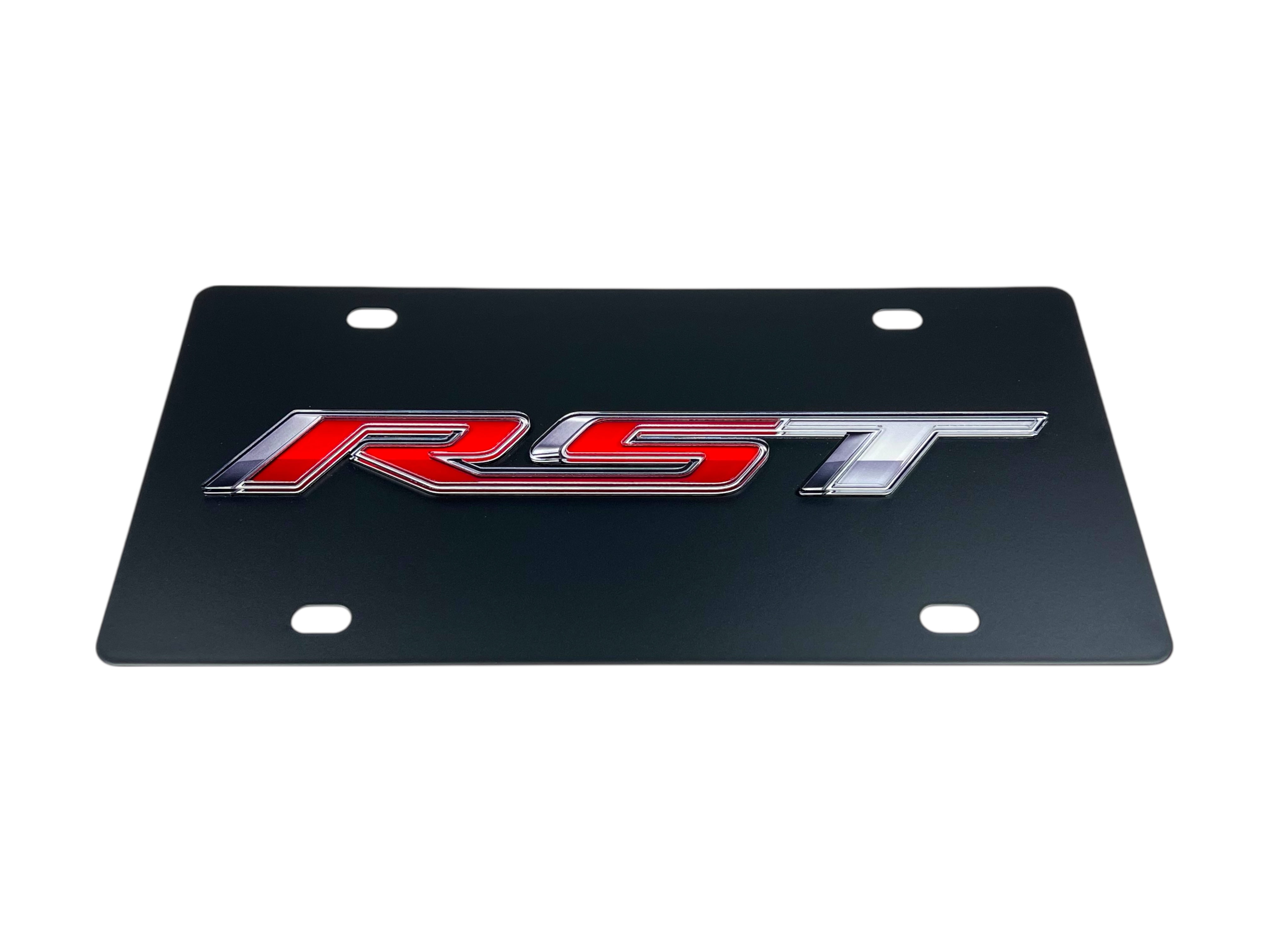 Chevrolet RST Carbon Steel License Plate