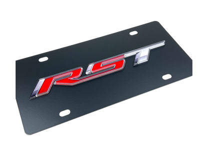 Chevrolet RST Carbon Steel License Plate