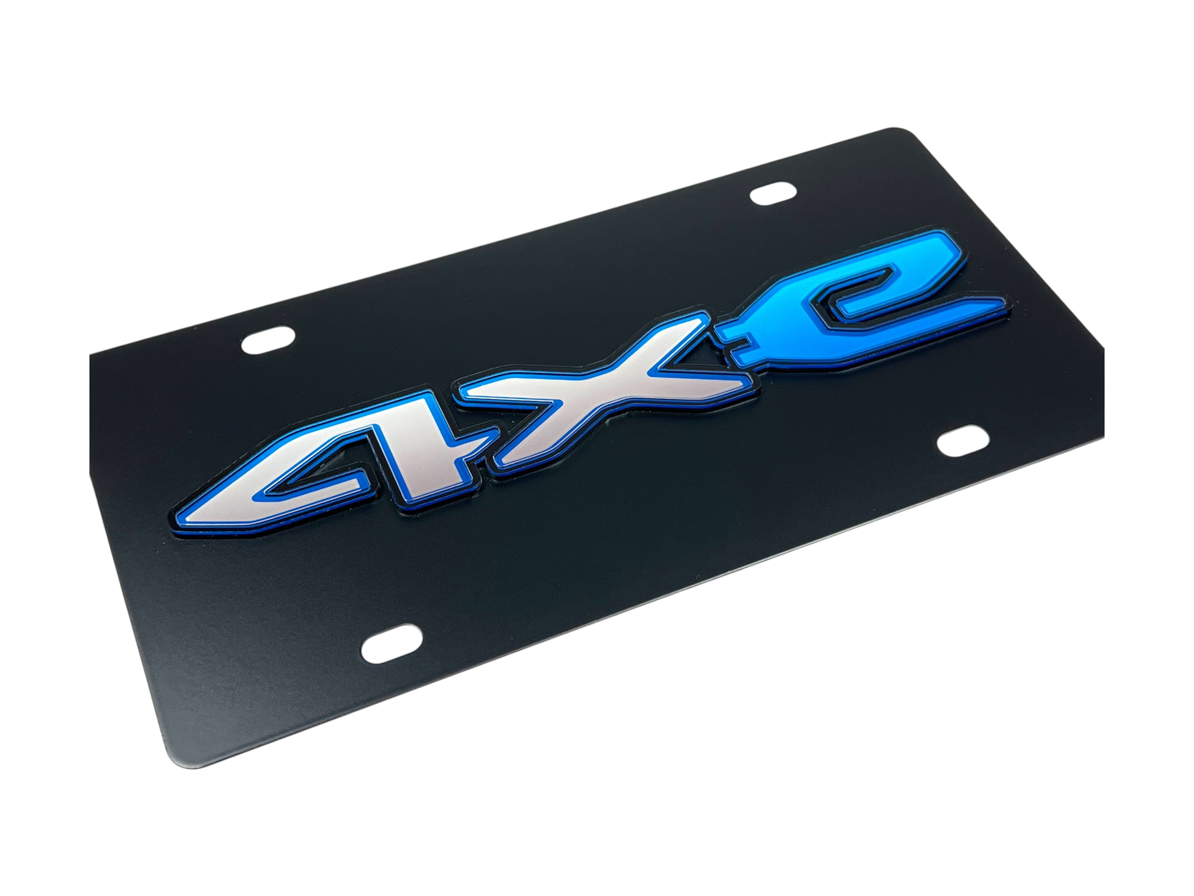 Jeep 4XE Carbon Steel License Plate