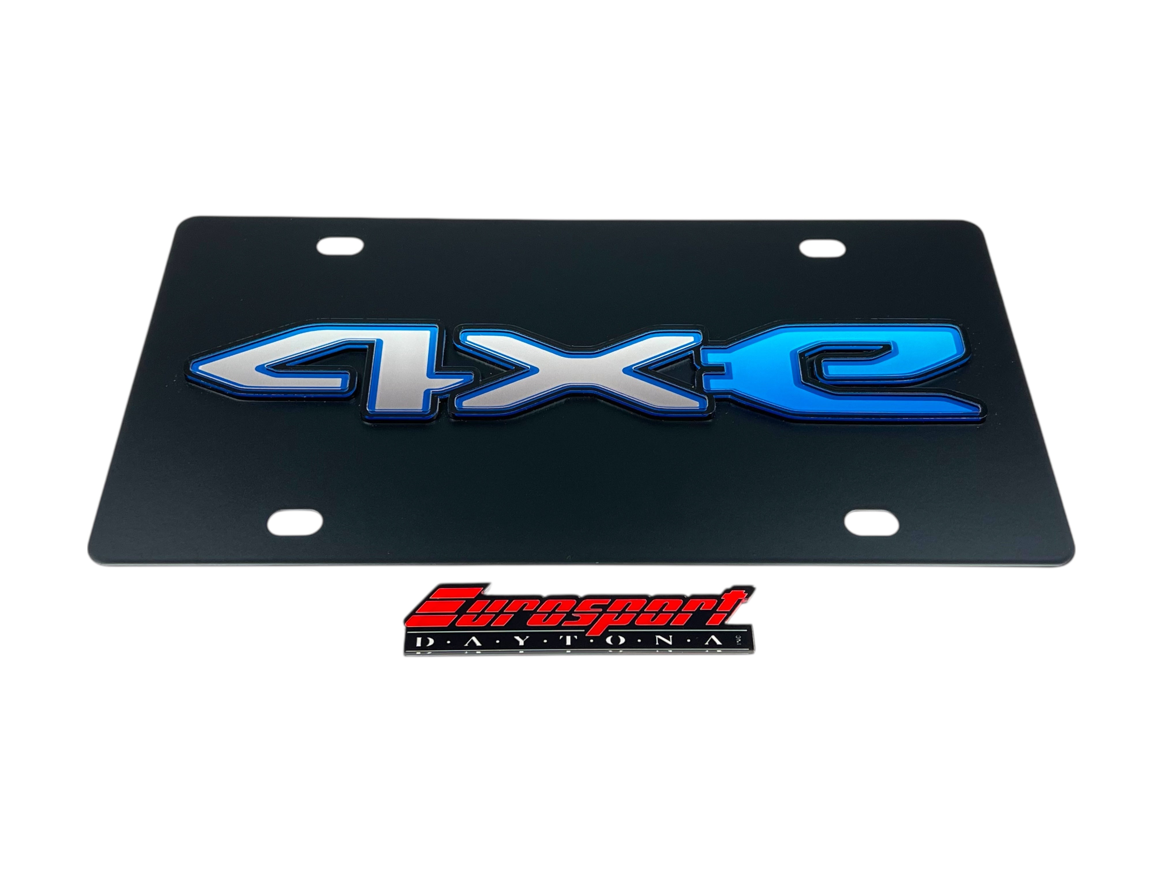 Jeep 4XE Carbon Steel License Plate