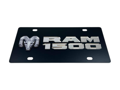 Dodge Ram 1500 Carbon Steel License Plate