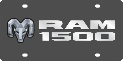 Dodge Ram 1500 Carbon Steel License Plate