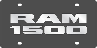 Dodge Ram 1500 Carbon Steel License Plate